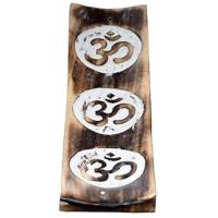 Mangohout OM design Wierookhouder - thumbnail