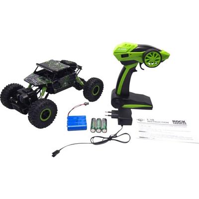 Amewi 22194 Conqueror 1:18 RC modelauto voor beginners Elektro Crawler 4WD Amewi 22194 Conqueror 1:18 RC modelauto voor beginners Elektro Crawler 4WD