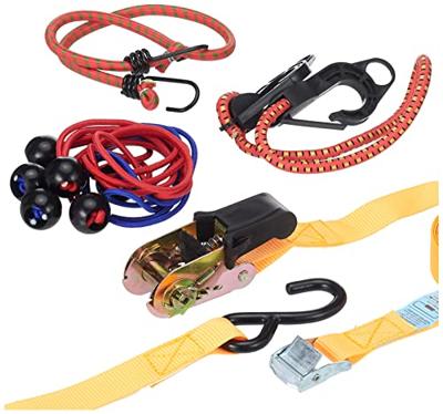 Span sjorbanden set 16 delig in koffer