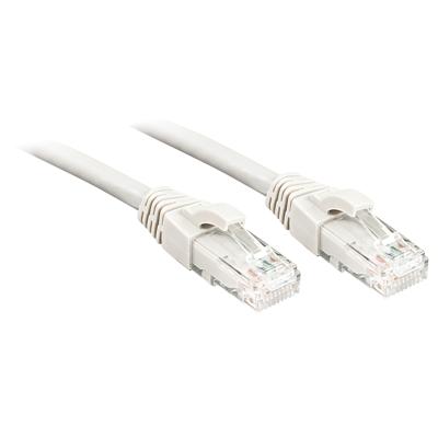 LINDY 48097 RJ45 Netwerkkabel, patchkabel CAT 6 U/UTP 10.00 m Wit 1 stuk(s)