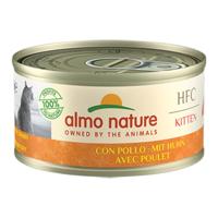 Almo Nature HFC kat kitten kip 70gr - thumbnail