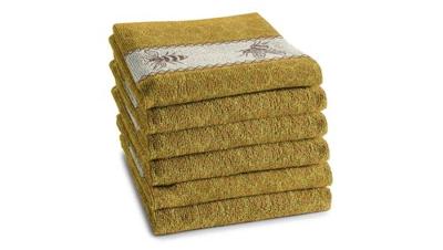 DDDDD DDDDD keukendoek bees 50x55 yellow per stuk