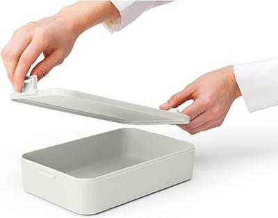 Brabantia Make & Take lunchbox large, kunststof light grey - thumbnail