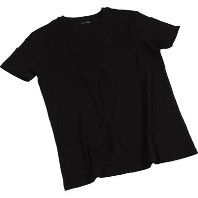Creativ Company T-shirts, b: 55 cm, afm large, ronde hals, 145 gr, zwart, 1 stuk Creativ Company T-shirts, b: 55 cm, afm large, ronde hals, 145 gr, zwart, 1 stuk