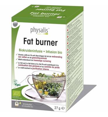 Physalis Biokruideninfusie Fat Burner Thee 20Stuks
