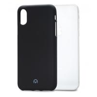Mobilize Rubber Gelly Case Apple iPhone Xs Max Matt Black - thumbnail