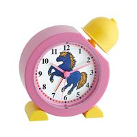 TFA Dostmann 60.1011.12 Kinderwekker Kwarts 133 mm x 133 mm x 52 mm Roze, Geel - thumbnail