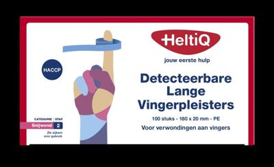 Heltiq Detecteerbare Lange Vingerpleisters Pe 180x20mm