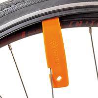 Sks set van 3 stuks bandenlichters oranje op kaart - thumbnail