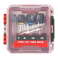 Milwaukee SHOCKWAVE™ Impact Duty Magnetische Moeraandraaierset Ø 7-13mm Gen II - 4-delig - 4932492445 - thumbnail