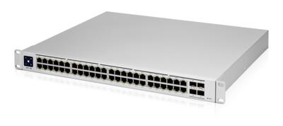 Ubiquiti Networks UniFi Pro 48-Port PoE Managed L2/L3 Gigabit Ethernet (10/100/1000) Zilver 1U Power over Ethernet (PoE) Ubiquiti Networks UniFi Pro 48-Port PoE Managed L2/L3 Gigabit Ethernet (10/100/1000) Zilver 1U Power over Ethernet (PoE)