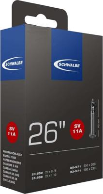 Schwalbe binnenband fv/sv11a 26" 25-559/571