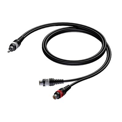 Procab CAB727 Basic RCA male - 2x RCA female 0.25 meter