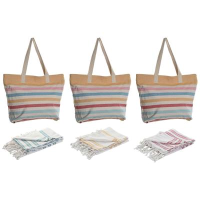 Dames handtas Home ESPRIT Multicolour 37 x 12 x 36 cm (3 Stuks)