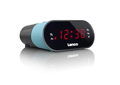 Lenco CR-07 Wekkerradio Blauw Lenco CR-07 Wekkerradio Blauw