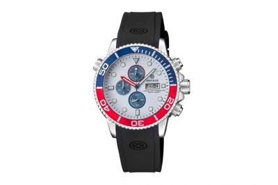 Deep Blue Master 1000 M1KUSACHRPEPWHTSTRP Chronograph Diver 45mm 20 ATM