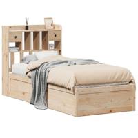 Bedframe zonder matras massief grenenhout 90x190 cm - thumbnail