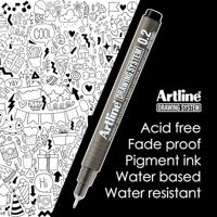 Fineliner Drawing System etui van 4 stuks: 0,2 - 0,4 - 0,6 en 0,8 mm - thumbnail