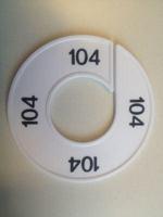 Maatring wit/zwart 104 - thumbnail