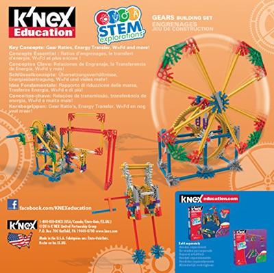 K&apos;Nex s.t.e.m. explorations: gears building set