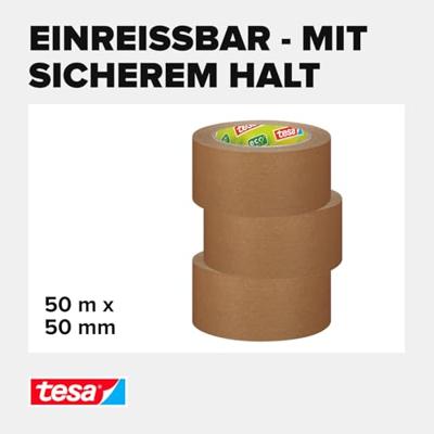 Verpakkingstape tesapack standaard eco 50mx50mm br