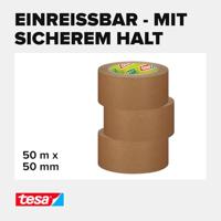 tesa STANDARD ecoLogo® 58291 Pakband Bruin (l x b) 50 m x 50 mm 1 stuk(s) - thumbnail