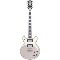 D&apos;Angelico Deluxe Brighton Desert Gold elektrische gitaar met koffer - thumbnail
