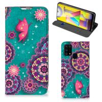 Samsung Galaxy M31 | Bookcase | Cirkels en Vlinders - thumbnail