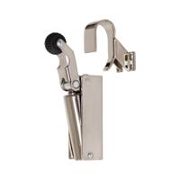 Dictator deuropvanger 1100 met hoge haak 1013 vernikkeld - thumbnail