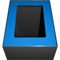 V-Part top voor modulaire afvalbak 60 l, blauw - thumbnail