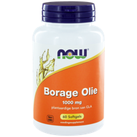 NOW Borage Olie 1000mg Capsules - thumbnail