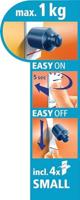 tesa POWERSTRIPS® Vario gordijnhaak Wit Inhoud: 4 stuk(s) - thumbnail