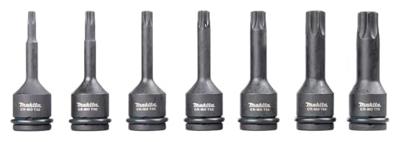 Makita Torx Slagschroefbitset | 7-delig | Impact Black | 1/2&apos;&apos; | VK - E-23628