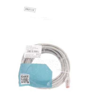 Digitus DK-1644-050 RJ45 Netwerkkabel, patchkabel CAT 6 S/FTP 5.00 m Grijs Halogeenvrij, Verdraaide paren, Snagless, Vlambestendig 1 stuk(s) Digitus DK-1644-050 RJ45 Netwerkkabel, patchkabel CAT 6 S/FTP 5.00 m Grijs Halogeenvrij, Verdraaide paren, Snagless, Vlambestendig 1 stuk(s)
