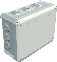 OBO Bettermann T160 Aftakkast (l x b x h) 190 x 150 x 77 mm Grijs-wit (RAL 7035) IP66 1 stuk(s) - thumbnail