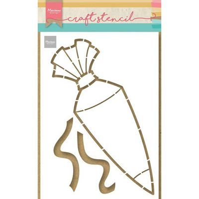 Marianne Design • craft stencils candy bag by marleen