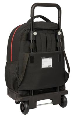 Schoolrugzak met Wielen My Hero Academia Zwart 33 x 45 x 22 cm