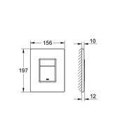 Grohe Bedieningsplaat Skate Cosmopolitan DualFlush Cool Sunrise Geborsteld - thumbnail