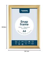 Kliklijst europel a4 25mm goud - thumbnail
