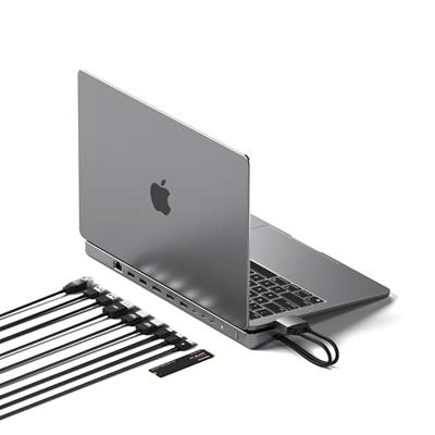 Satechi USB-C duo dock stand - Space Gray