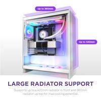 NZXT H7 Flow (2024) RGB wit - thumbnail