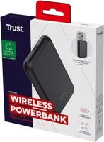 Trust Magno Draadloze magnetische powerbank 5.000 mAh Powerbank Zwart - thumbnail