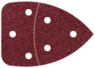 Wolfcraft 3136000 Multi-schuurpapier Met klittenband, Geperforeerd Korrelgrootte (num) 40 (l x b) 139 mm x 98 mm 6 stuk(s)