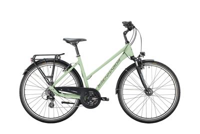 BRENNABOR trekkingfiets "t-40" mod. 24 bike brennab.t-40 28/55 trap.24sp green/black
