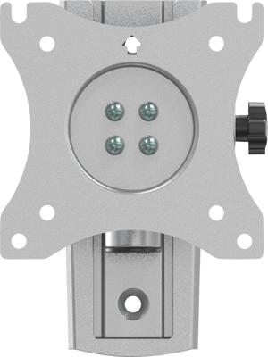 SpeaKa Professional SP-WMM-200 Monitor-wandbeugel Aantal monteerbare displays: 1 Display(s) 33,0 cm (13) - 76,2 cm (30) Zilver Kantelbaar, Zwenkbaar