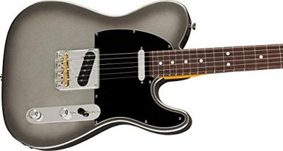 Fender American Professional II Telecaster RW Mercury elektrische gitaar met koffer - thumbnail