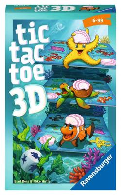 Ravensburger pocketspel Tic Tac Toe 3D Ravensburger pocketspel Tic Tac Toe 3D