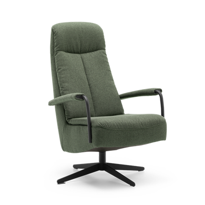 Draaifauteuil C-104 Groen Stof Draaifauteuil C-104 Groen Stof