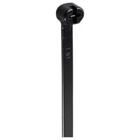 TRU COMPONENTS TC-12814200 Kabelbinder 370 mm 7 mm Zwart Met metalen tong, UV-bestendig 100 stuk(s) - thumbnail