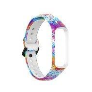 Siliconen band met print - Verfprint - Samsung Galaxy Fit 2 - thumbnail